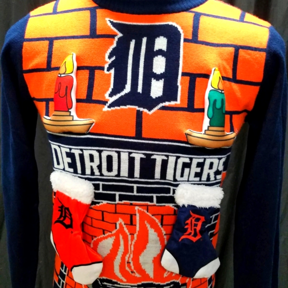 Detroit Tigers Christmas Sweater